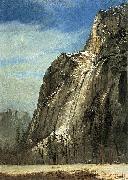 Albert Bierstadt Cathedral Rocks, A Yosemite View oil painting